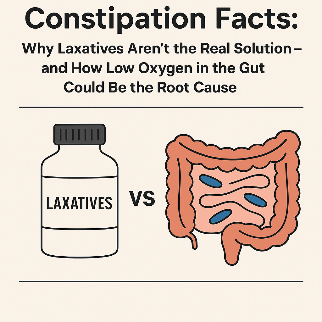 Constipation Facts: Why Most People Rely on Laxatives Instead of Fixing the Real Problem
